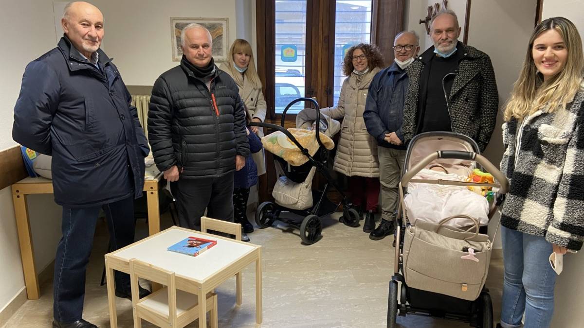 Montiano, ecco il baby pit stop