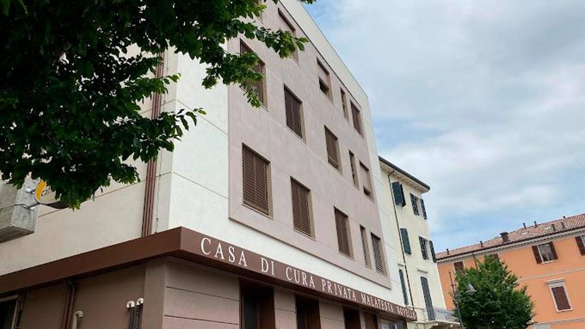La casa di cura “Malatesta Novello”