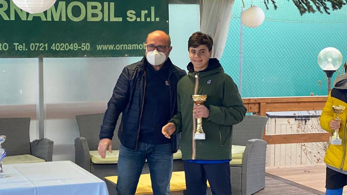 Tennis, Ricci e Longo super al torneo giovanile di Pesaro