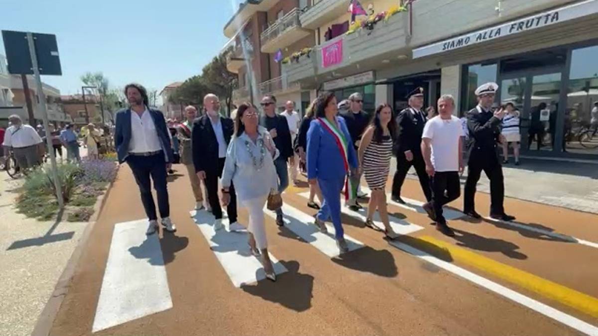 Inaugurato il nuovo lungomare Pascoli di San Mauro Mare
