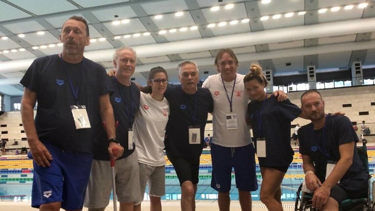 Nuoto paralimpico, un argenti e due bronzi per la Pol. Riccione ai tricolori