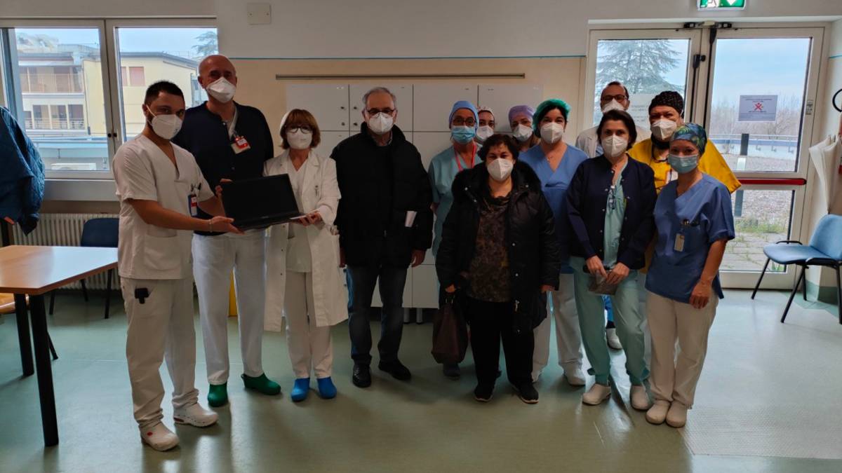 Forlì, una generosa donazione all'ospedale nel nome di Claudia Giulianini