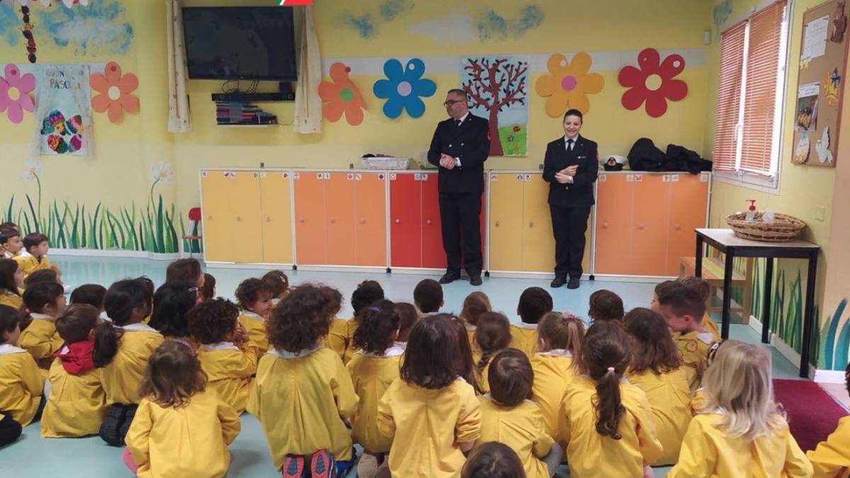 Ravenna, i bambini della scuola “Mamma Margherita” incontrano la Guardia Costiera