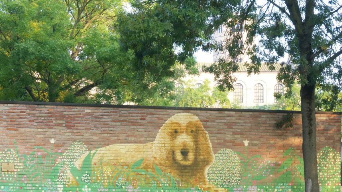 Sabato a Ravenna l’inaugurazione di un murale in ricordo della cockerina motociclista Lola