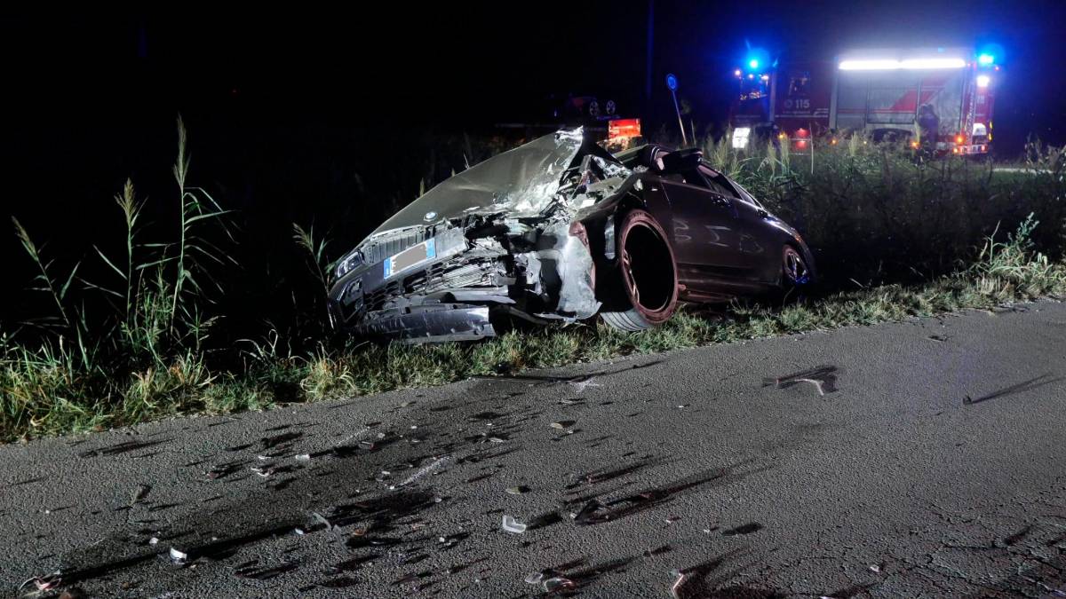 Ravenna incidente nella notte in via Marabina, un ferito in elicottero all’ospedale
