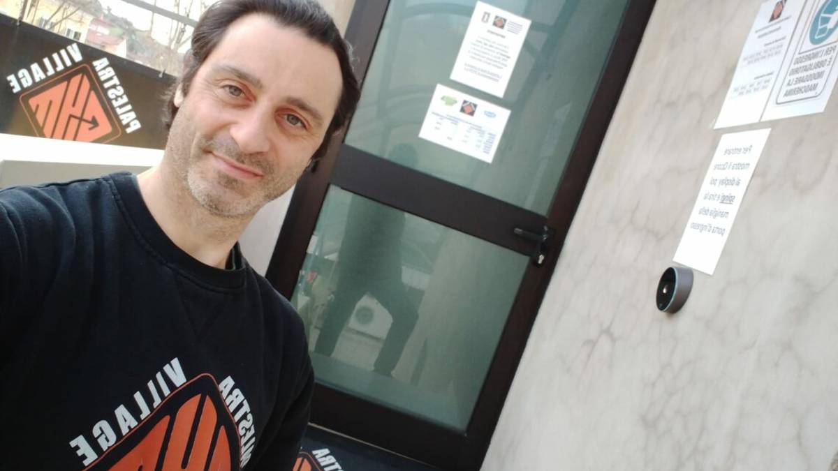 Contro lo stress da Covid palestra no-touch a Borello di Cesena