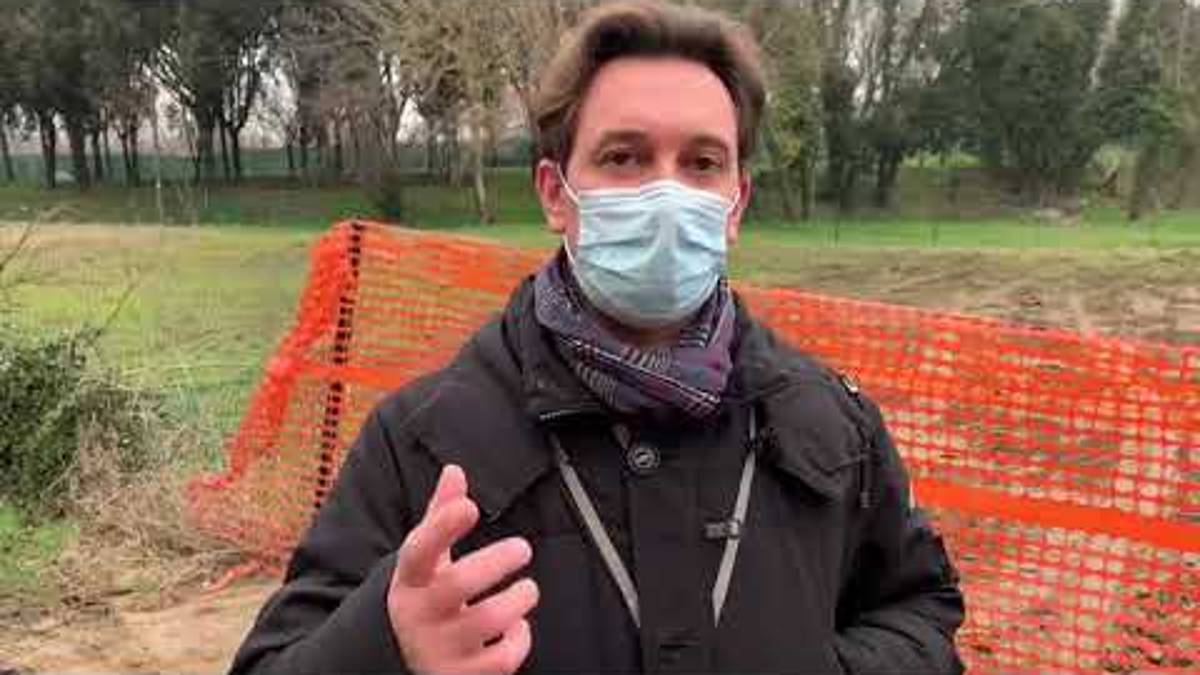 Antenna all'Ina Casa di Rimini: protesta dei residenti / Video