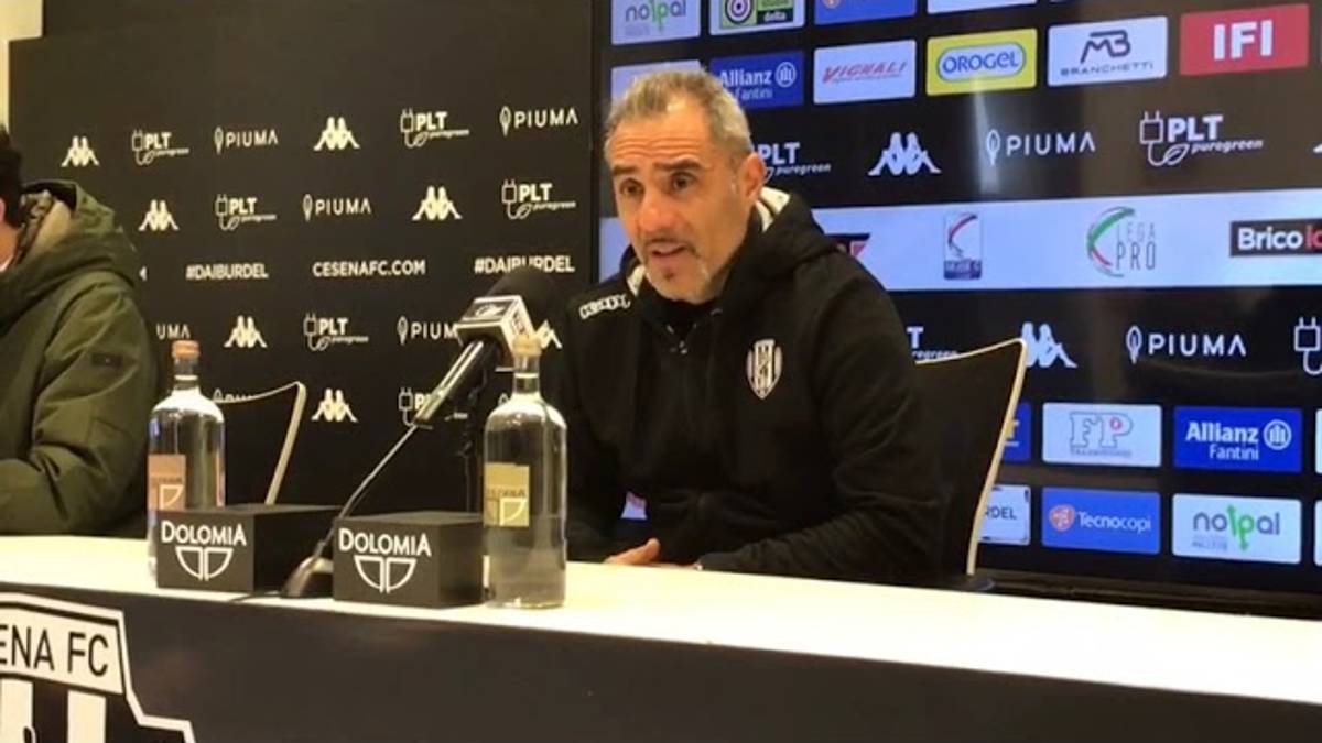 Calcio C, Toscano: Cesena, niente distrazioni a Carrara VIDEO