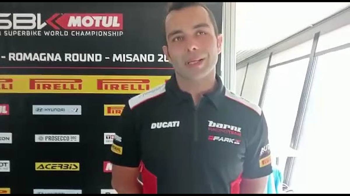 Superbike, Petrucci: Sono vicino alla gente di Forlì VIDEO