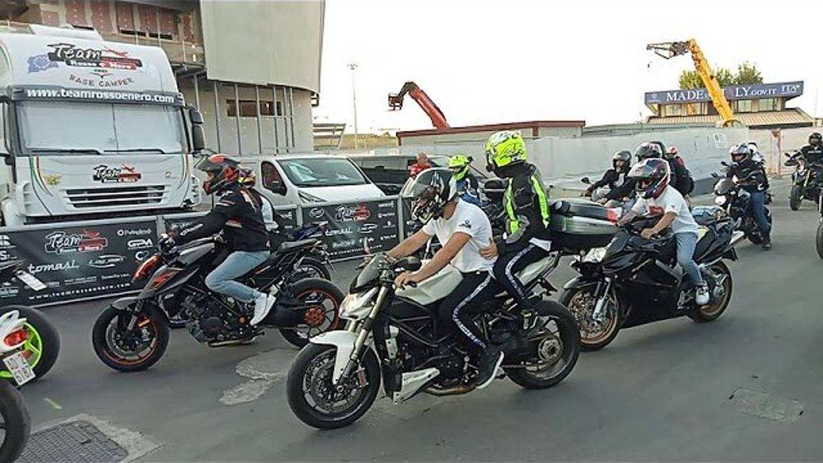 Che meraviglia il motoraduno per Marco Simoncelli all'autodromo di Misano
