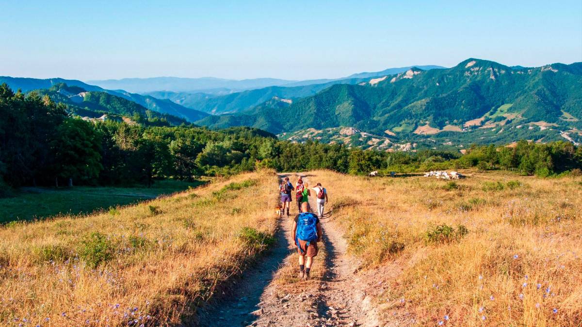 Pellegrini sul Cammino di San Vicinio