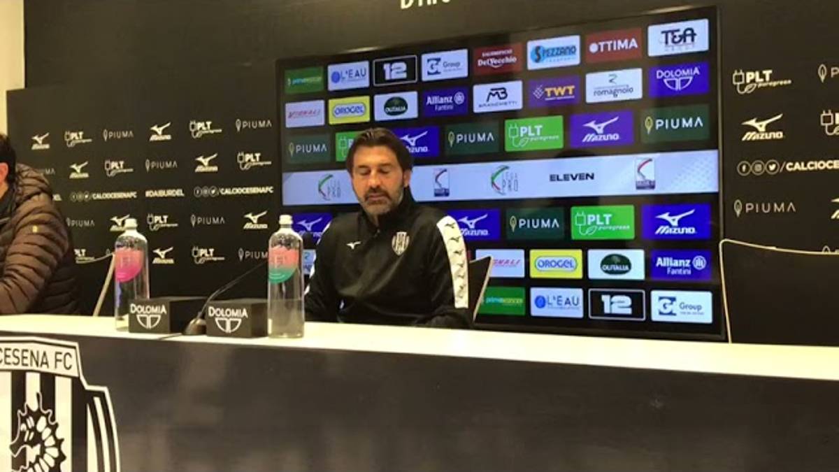Calcio C, Viali carica il Cesena: «Bisogna sempre riaccendere gli stimoli» VIDEO