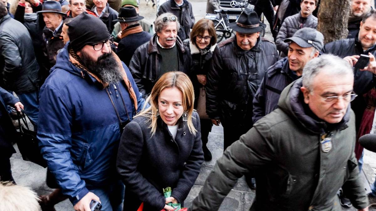 Imola, la visita di Giorgia Meloni