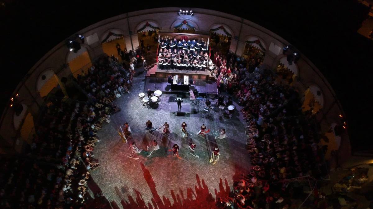 Palio del Daino: vince ancora il Contado. Una folla per quattro giorni a Mondaino VIDEO