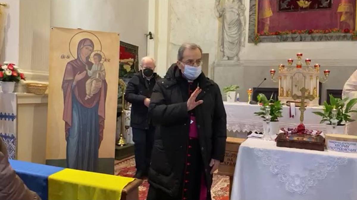 Cesena. Preghiera per la pace e in sostegno dell'Ucraina VIDEO