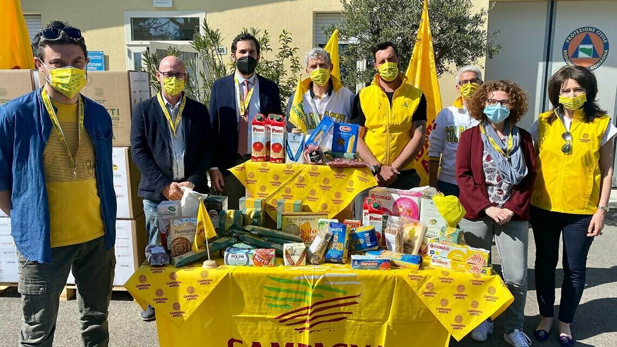 Coldiretti a sostegno delle famiglie bisognose di Cesena