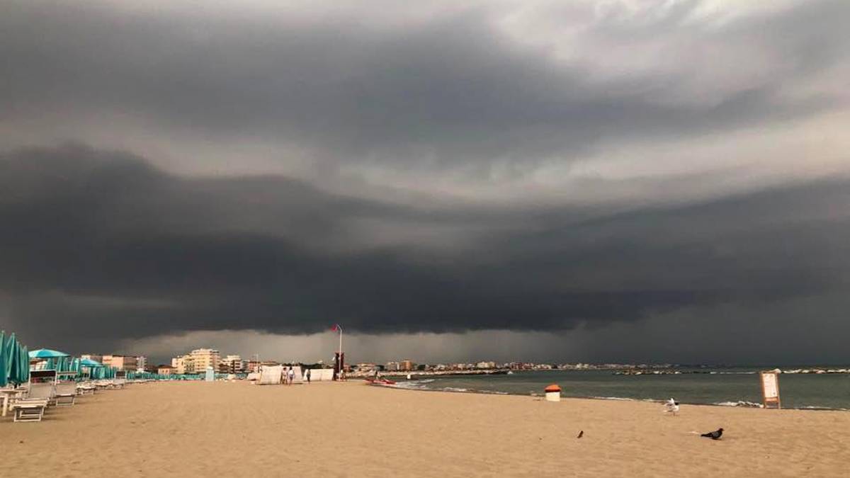 Maltempo. Allerta per temporali nel pomeriggio