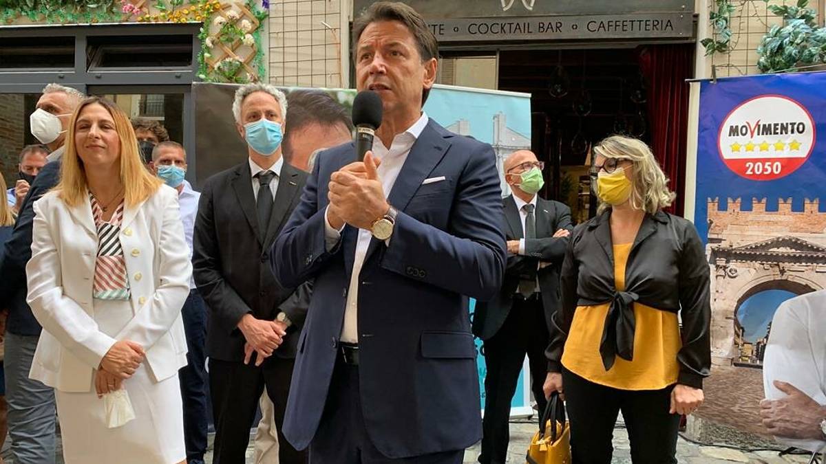 Elezioni, il leader del M5S Giuseppe Conte mercoledì sarà a Rimini