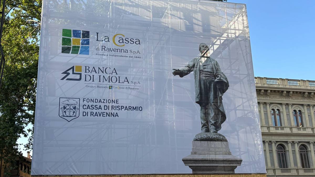Ravenna, il Gruppo La Cassa finanzia il restauro del monumento a Minghetti a Bologna