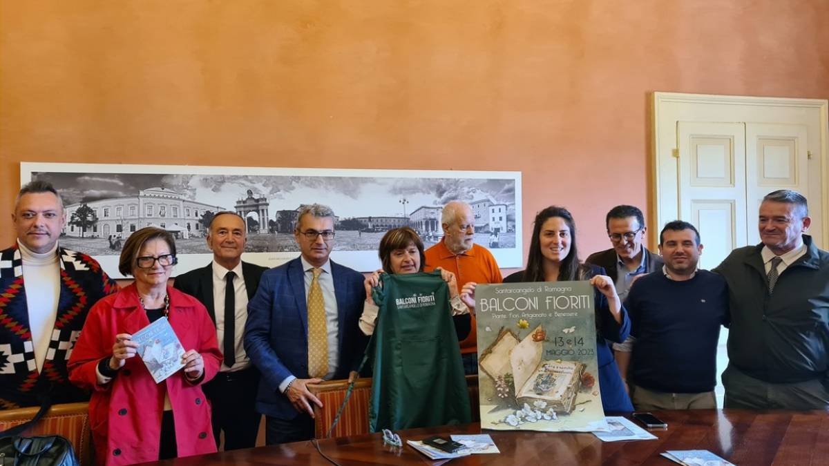 Santarcangelo, Balconi fioriti 2023: il programma