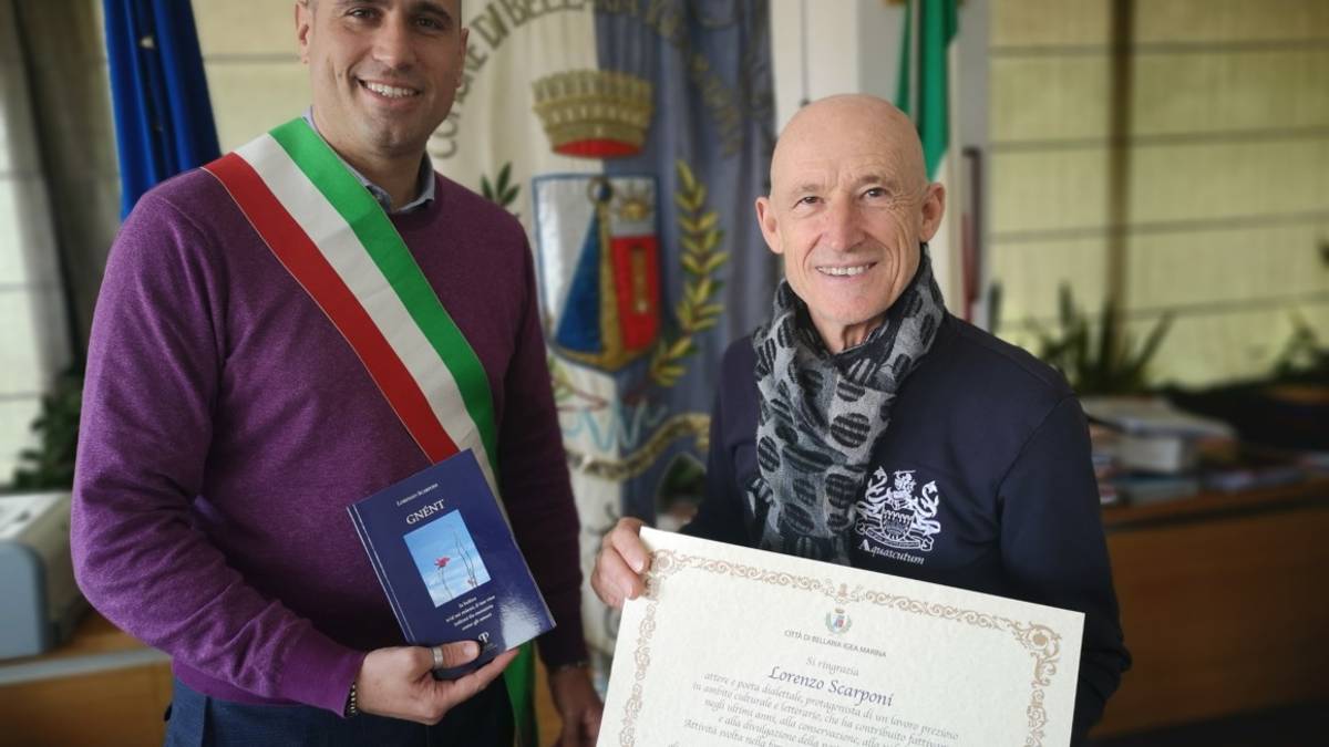 L'omaggio di Bellaria al poeta dialettale Lorenzo Scarponi