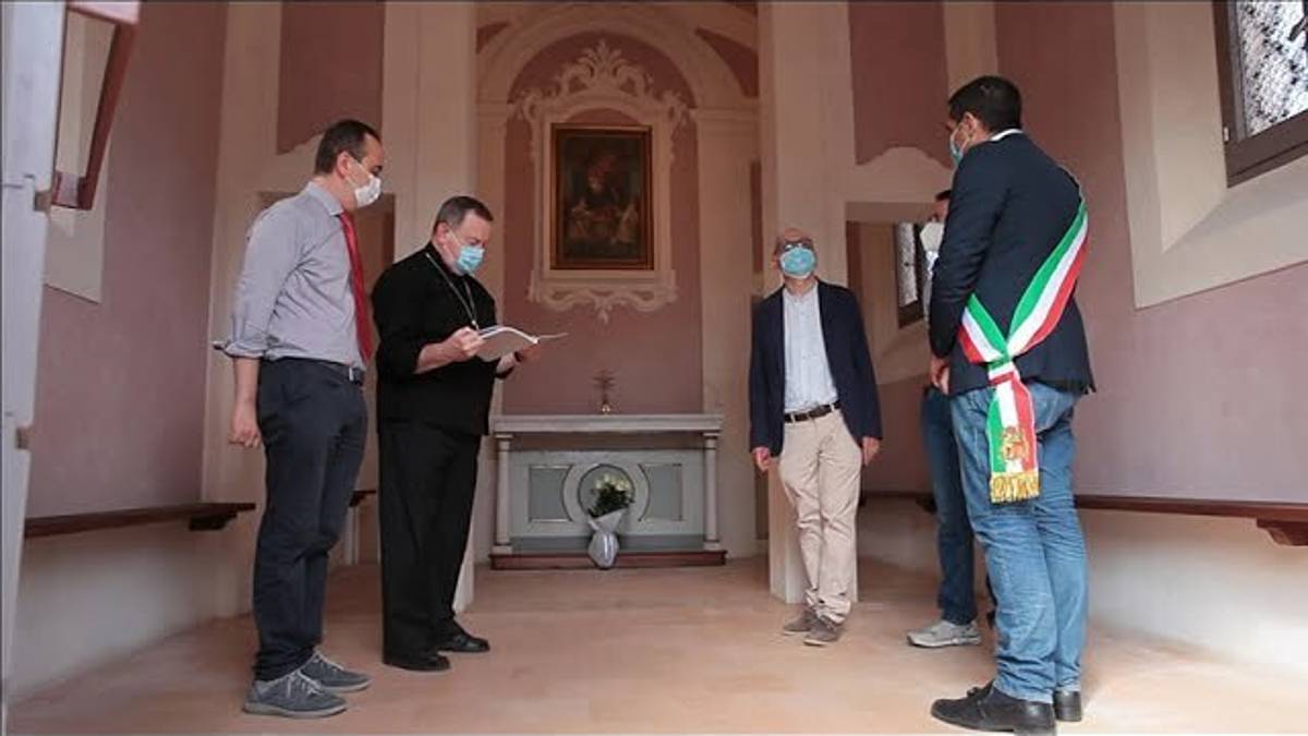 Ravenna, restaurata la chiesetta di Ponte delle Assi