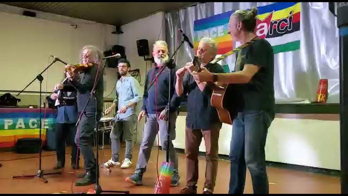 Fiumana, i Modena City Ramblers per le Pietre Resistenti VIDEO
