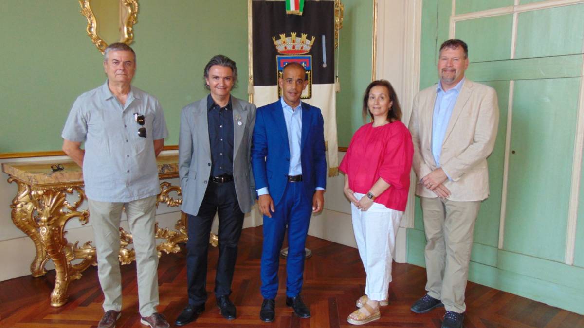Cesena, da New York in visita alle zone alluvionate per il progetto Anita Fidelis