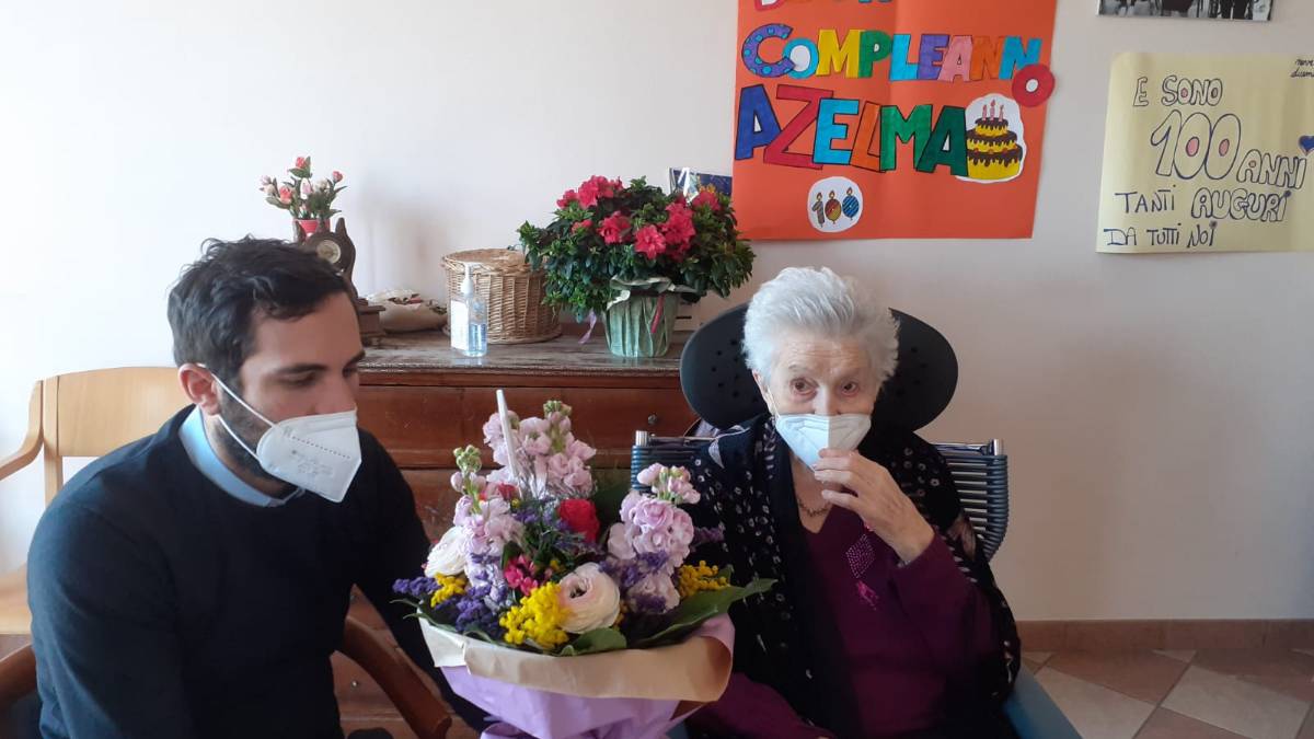 Cesena, gli splendidi 100 anni di nonna Azelma