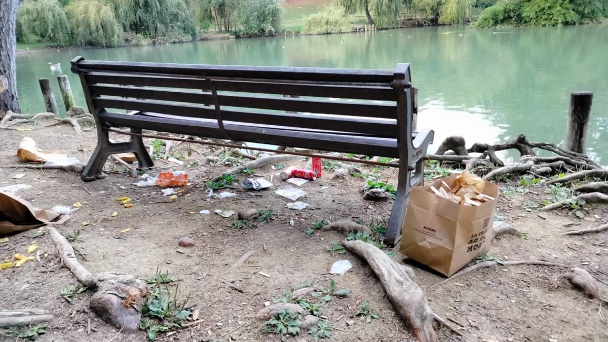 Rimini, il parco della Cava sporcato dagli incivili VIDEO GALLERY