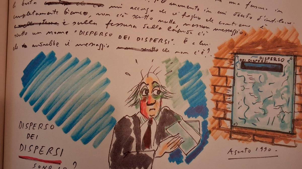 Una pagina dal Libro dei sogni di Fellini