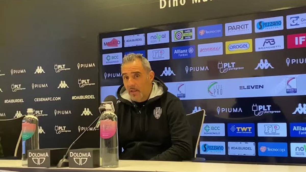 Calcio C, Toscano: Mi piace il mio Cesena che sa sempre reagire VIDEO