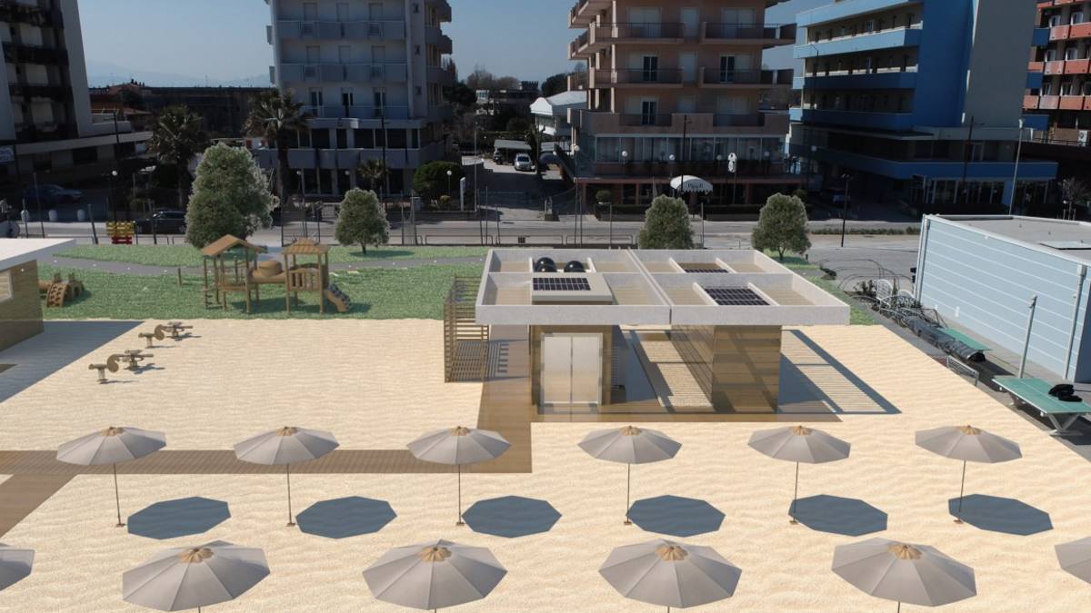 Rimini, meno cemento e più vista sul mare: ecco come cambia la spiaggia
