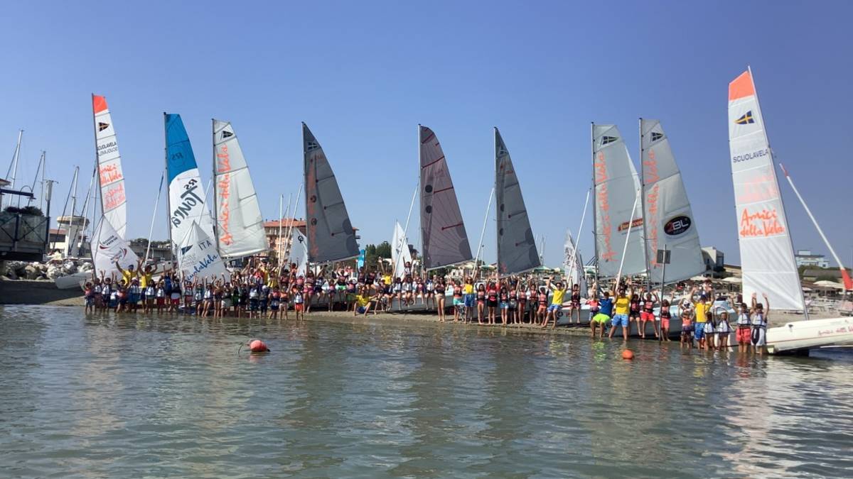 Cervia, Amici della Vela: record di adesioni al centro estivo