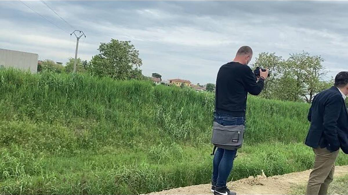 Via ai lavori per la Ciclovia del Pisciatello tra Cesena e Cesenatico VIDEO