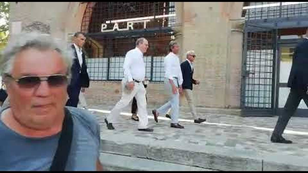Il principe Alberto di Monaco tra teatro Galli e Museo Part VIDEO