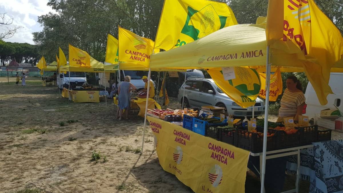 Al Camping Cesenatico Village i prodotti di Campagna Amica