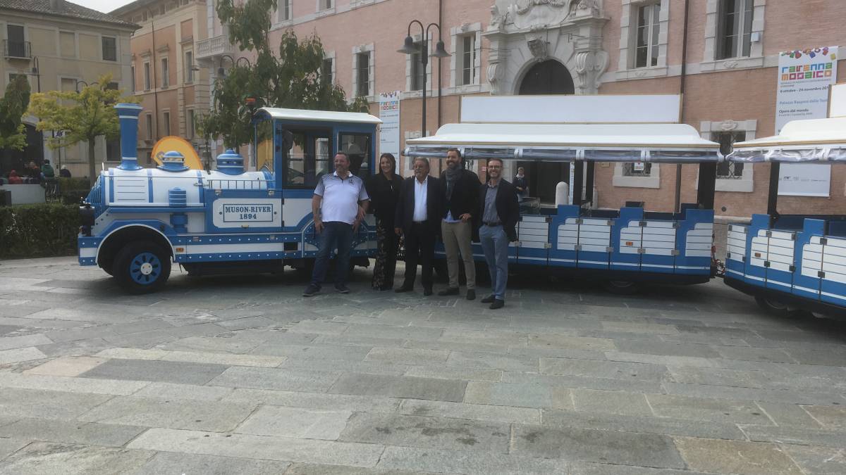 A Ravenna parte Treninando, treno elettrico per centro e monumenti