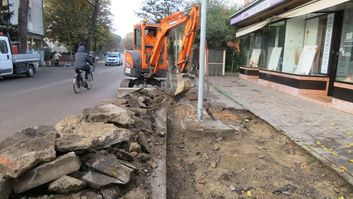 Faenza nuovi interventi per riqualificare i percorsi pedonali