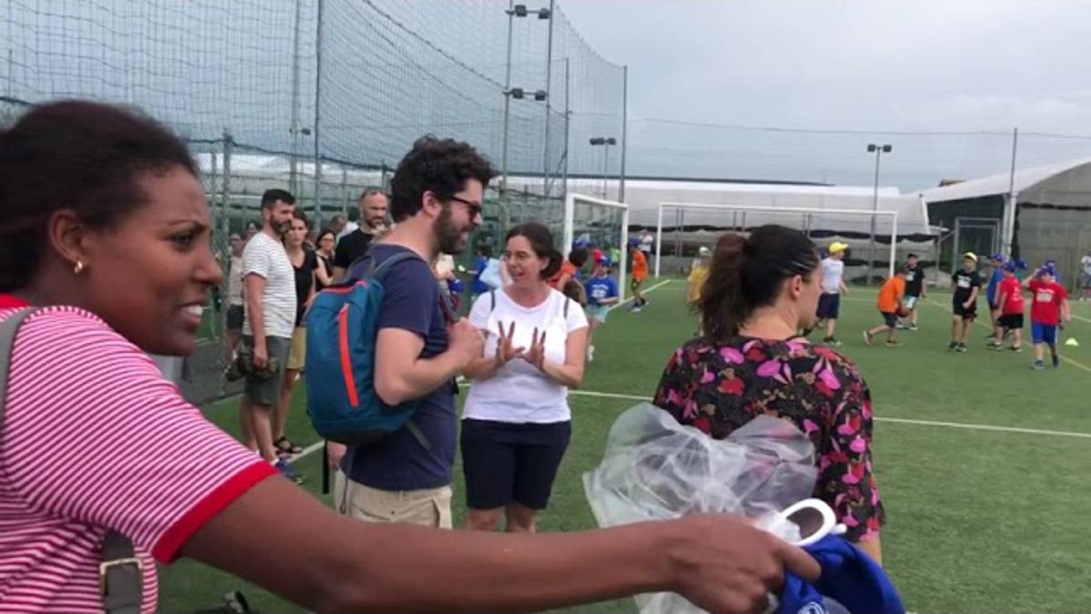 Cesena, la festa dei bambini di Panathlongiochiamo VIDEO