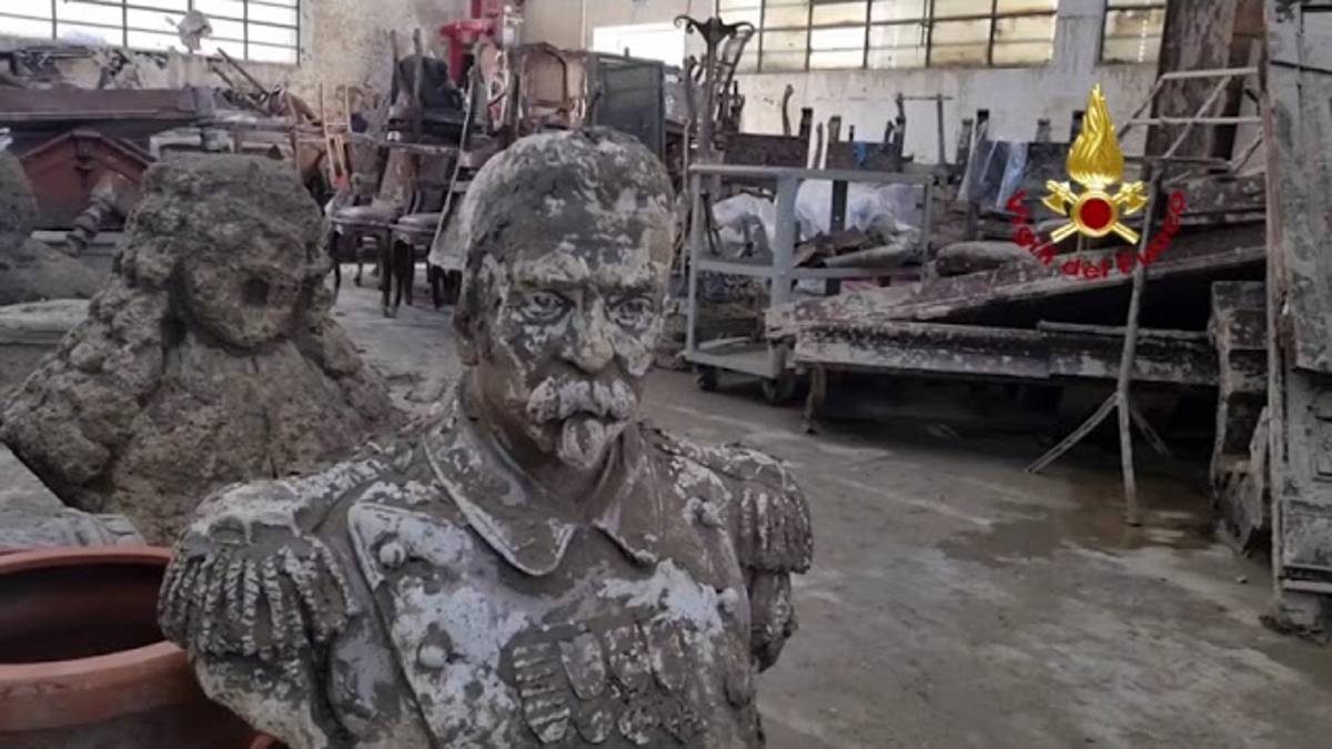 Forlì, il recupero delle opere d'arte al Complesso di Via&nbsp;Asiago VIDEO