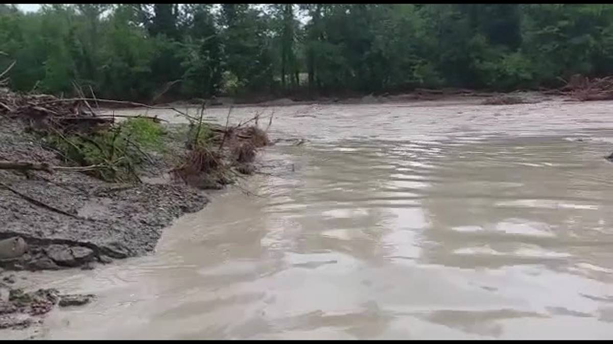Temporale nella zona di Cesena: nuovi allagamenti tra Piavola, Osteria e Borello VIDEO