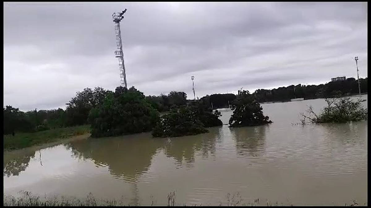 Cesena, un lago al posto della pista di atletica VIDEO