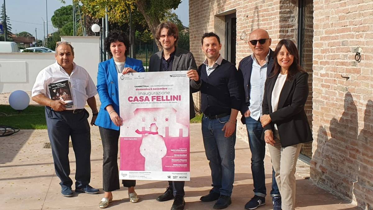 Gambettola, Casa Fellini inaugura domenica