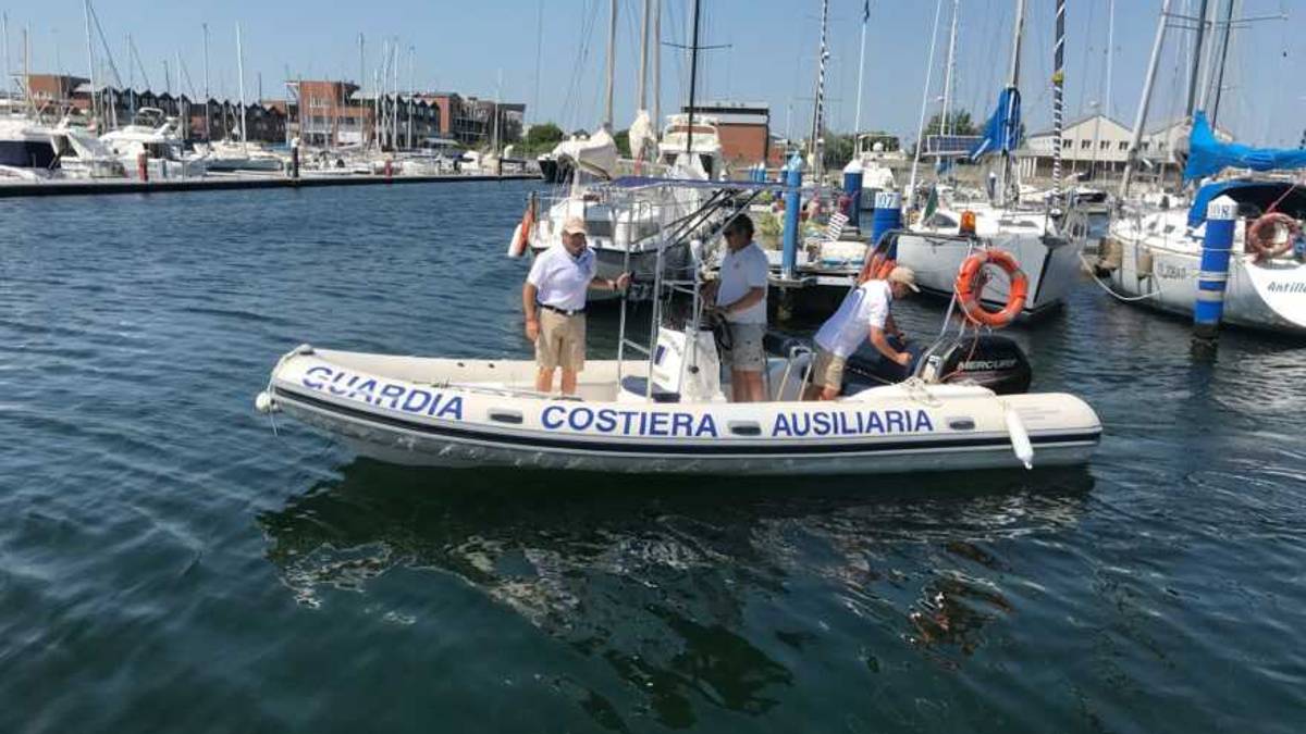 Coronavirus, a Ravenna in campo la Guardia costiera ausiliaria