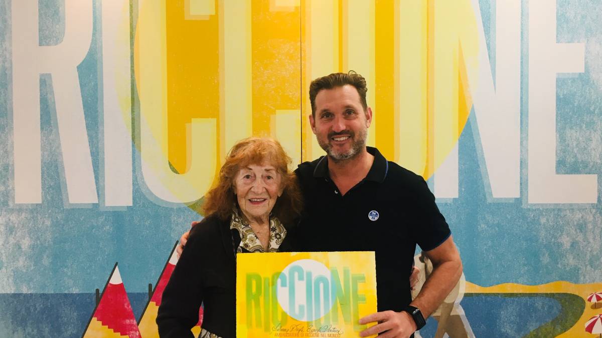 Turista di Bologna fedele a Riccione da 86 anni. E' record