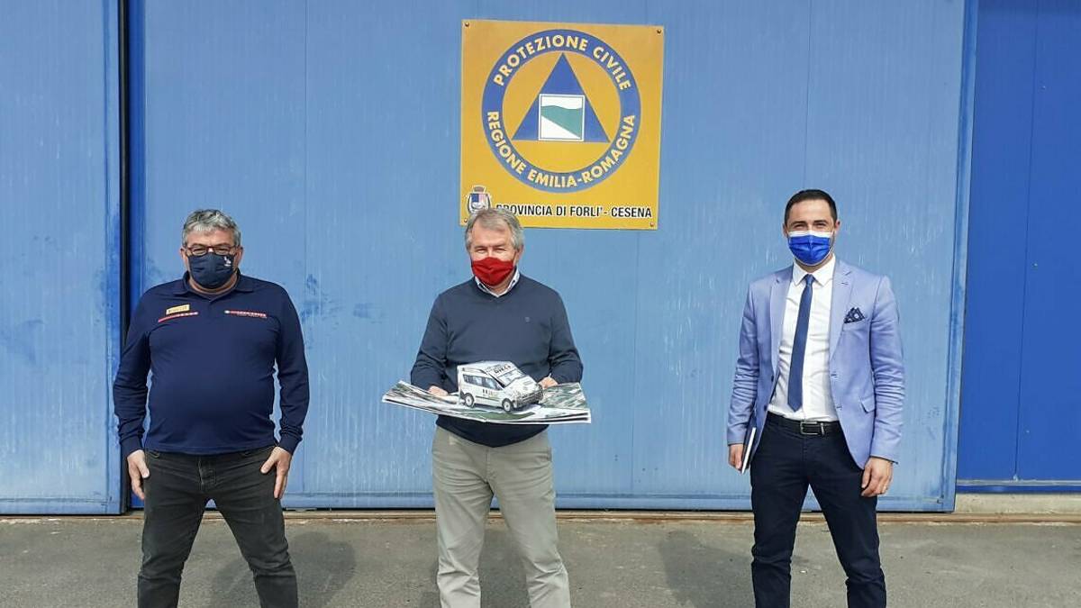 Un Fiat Doblò per i Progetti del cuore della Protezione Civile a Forlì e Cesena