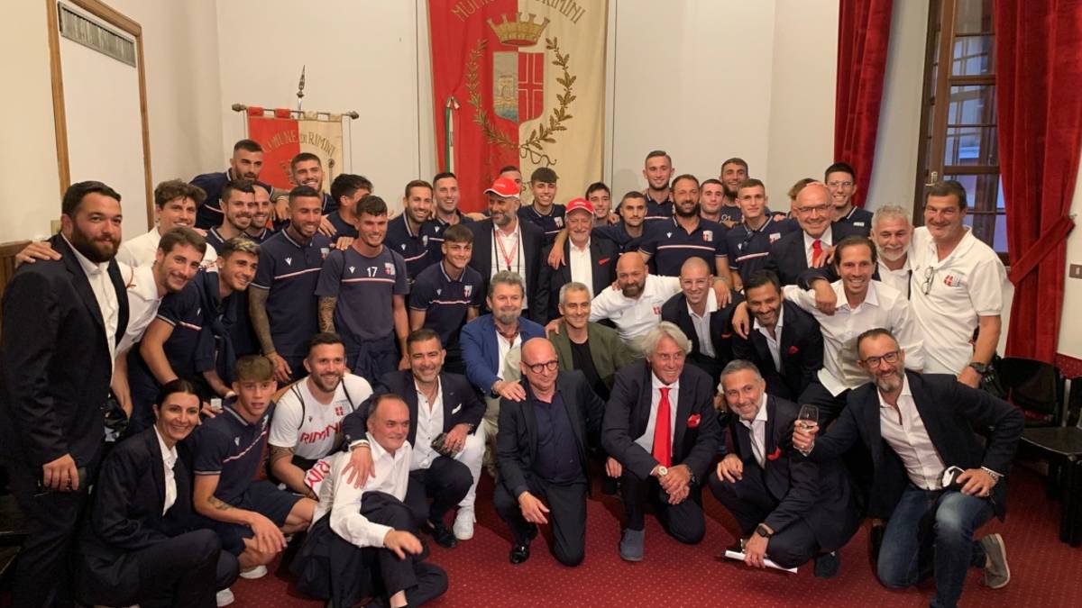 Calcio C: Rimini, è qui la festa - Gallery
