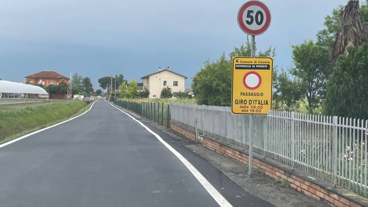 Giro d'Italia a Cesena: le strade alternative in cui si potrà circolare domenica