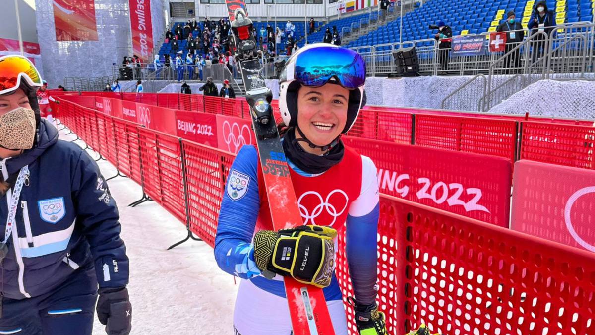 Sci, la sammarinese Torsani 47ª nel gigante olimpico, poi alla sera sostiene un esame universitario